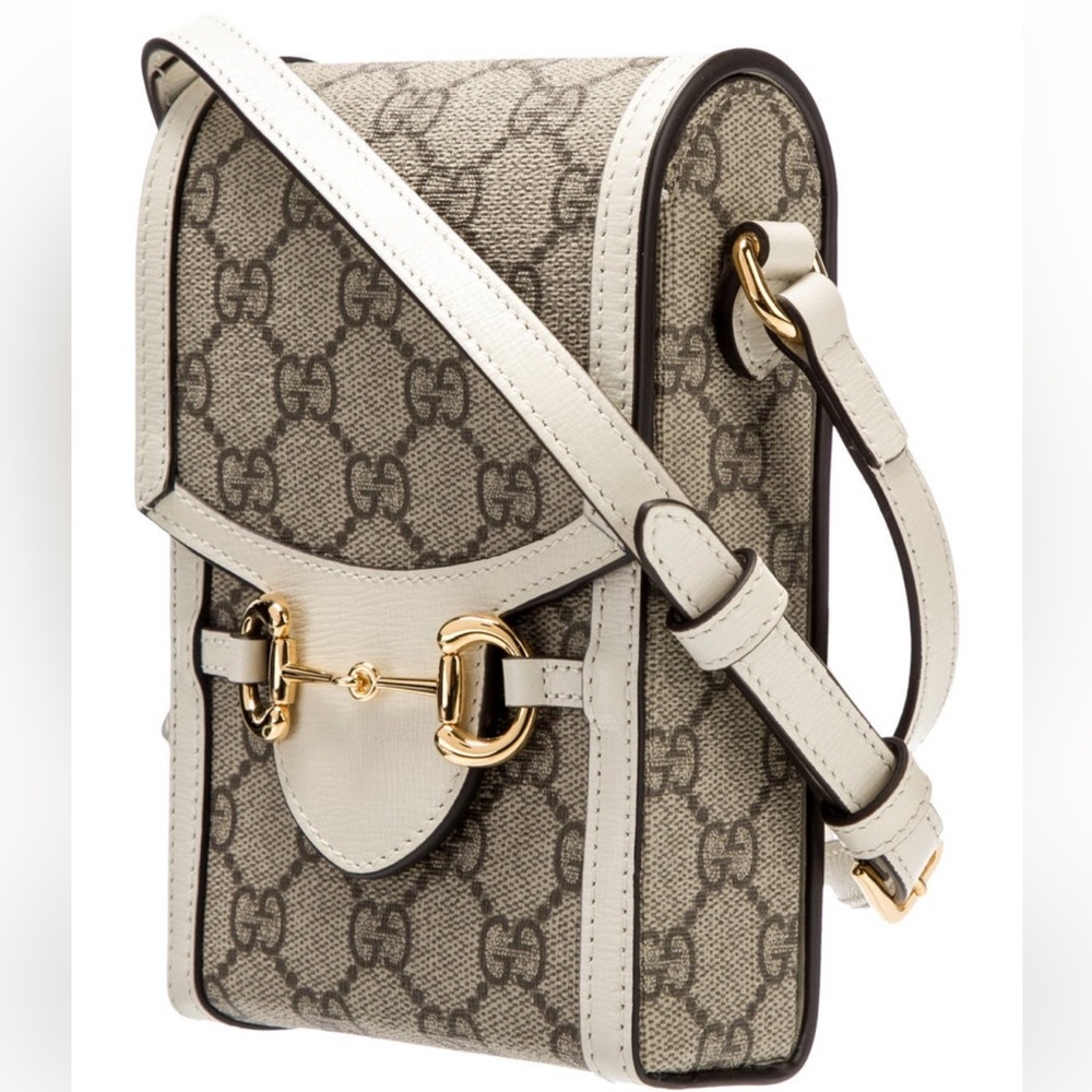 Gucci GG Supreme Horsebit Crossbody Bag - Picture 4 of 5